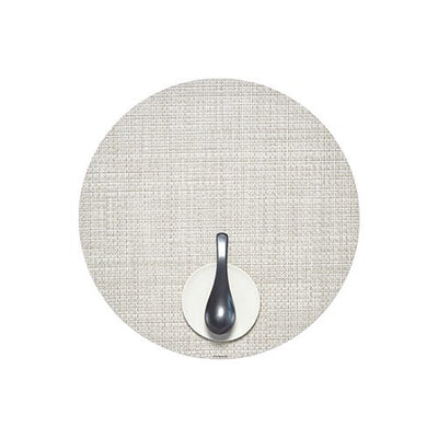 product image for basketweave round placemat by chilewich 100111 002 9 93