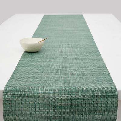 product image for mini basketweave table runner by chilewich 100133 002 12 94