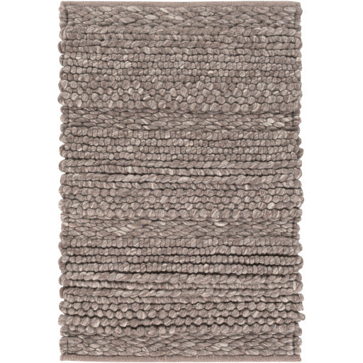 media image for Tahoe Wool Charcoal Rug Flatshot 3 Image 268