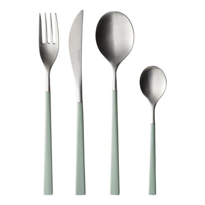 product image for Fuse Color 24 Piece Solid Handle Flatware Set in Various Colors by Degrenne Paris 97