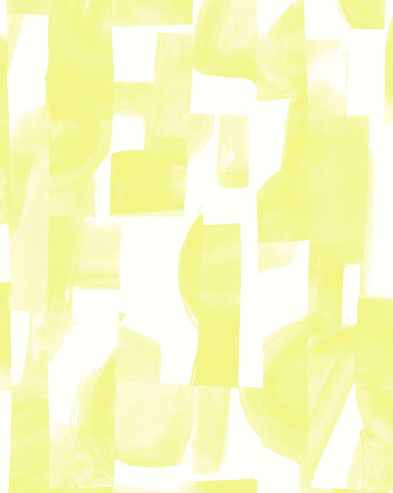 media image for Agolise Wallpaper in Electric Sunshine on White 299