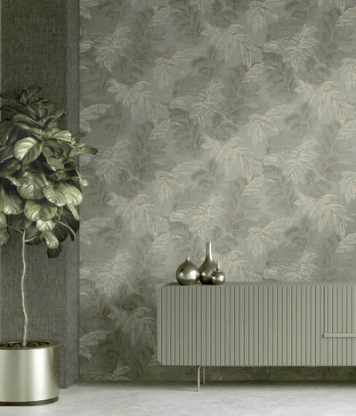 product image for Italian Style Tree Leaf Wallpaper in Red 60