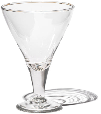 product image of Blown Glass Dessert Cup / Triangle By Puebco 303017 1 587