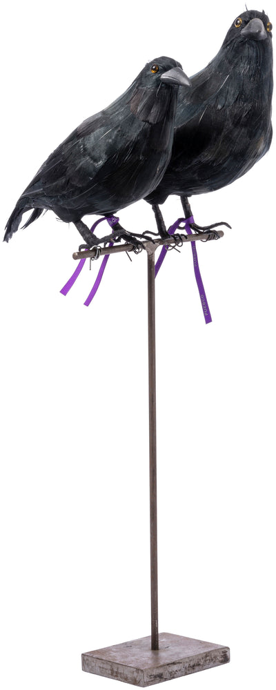 product image for artificial birds small crow design by puebco 2 58