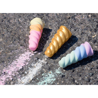 product image for twee unicorn horn sidewalk chalk 3 11