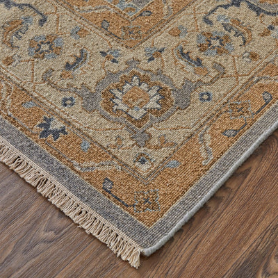 product image for Aleska Oriental Gray/Gold Rug 2 30