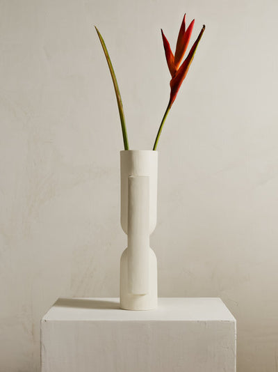 product image for kala slender ceramic vase in snow design by light and ladder 2 10