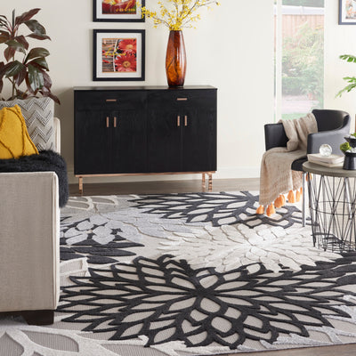 product image for aloha black white rug by nourison 99446829559 redo 5 33