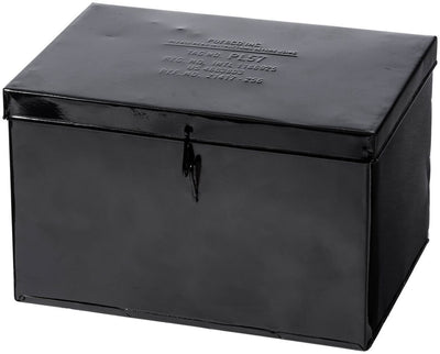 product image for container with partition large black design by puebco 1 5