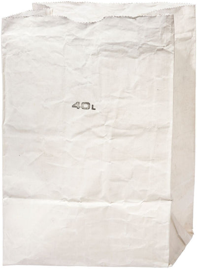 product image for grocery bag 40l white design by puebco 6 33