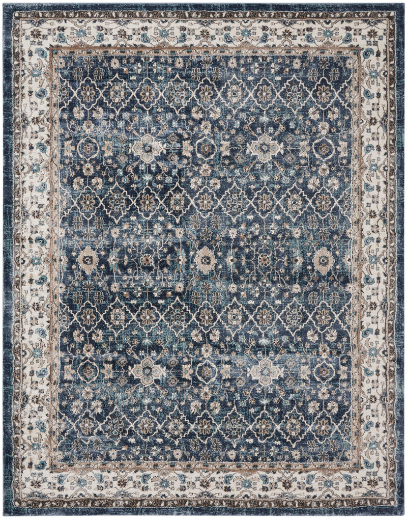 media image for american manor blue ivory rug by nourison 99446882905 redo 1 240