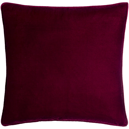 media image for Velvet Glam Dark Purple Pillow Flatshot Image 228