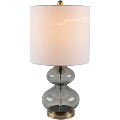 product image for Volcano Linen Grey Table Lamp Flatshot 2 Image 2