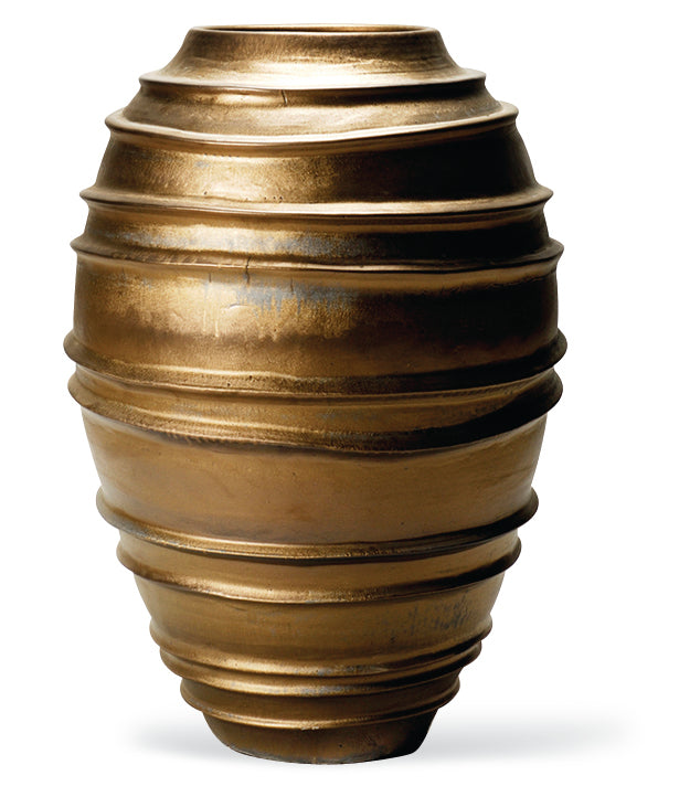 media image for Ceramic Helter Skelter Vase in Various Colors by BD Outdoor 238