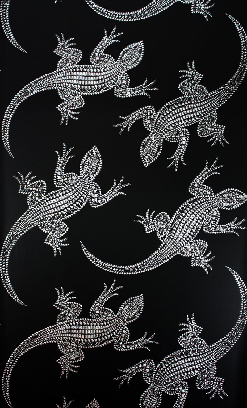 media image for Komodo Wallpaper in black and white Color by Osborne & Little 212
