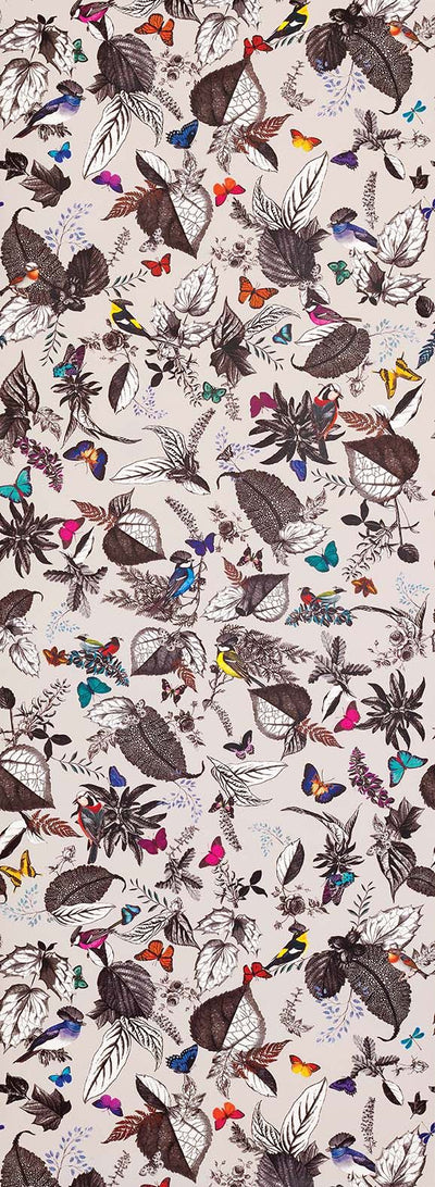product image of Bird Song Wallpaper in brown from the Verdanta Collection by Osborne & Little 516