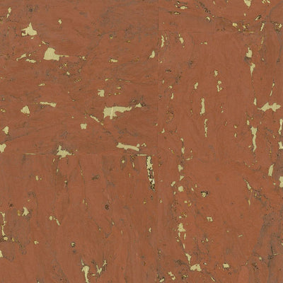 product image of Kanoko Natural Cork Wallpaper in Terracotta 570