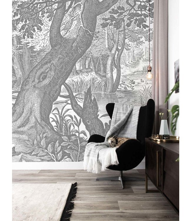 media image for Engraved Landscapes No. 1 Wall Mural by KEK Amsterdam 227
