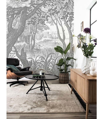 product image for Engraved Landscapes No. 1 Wall Mural by KEK Amsterdam 44