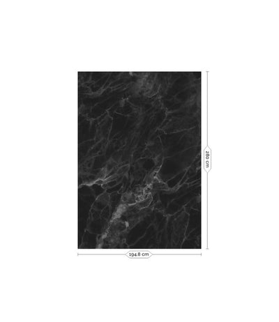product image for Marble Black Wall Mural by KEK Amsterdam 66