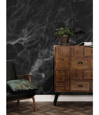 product image for Marble Black Wall Mural by KEK Amsterdam 82