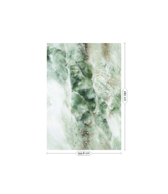 media image for Marble Green Wall Mural by KEK Amsterdam 259