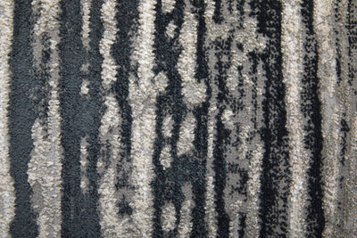 product image for Orin Diamond Black/Silver/Taupe Rug 5 23