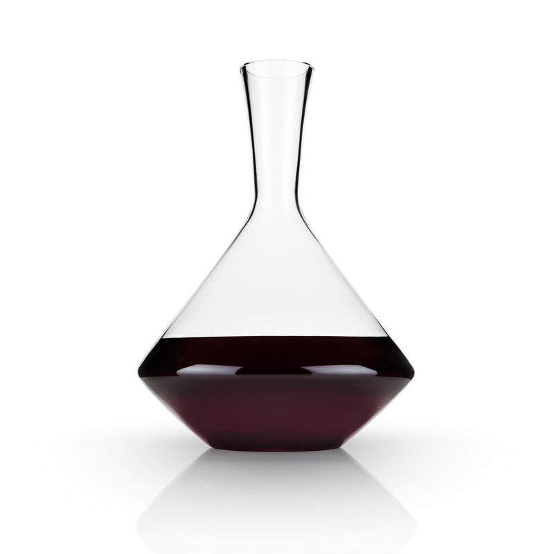 media image for angled crystal wine decanter 1 212