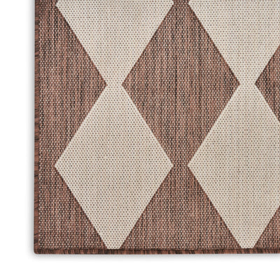 product image for Positano Indoor Outdoor Natural Geometric Rug By Nourison Nsn 099446938022 2 97