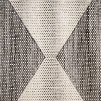 product image for Positano Indoor Outdoor Charcoal Geometric Rug By Nourison Nsn 099446937964 6 95