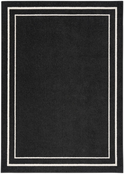 product image of nourison essentials black ivory rug by nourison nsn 099446137104 1 529