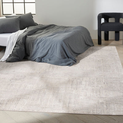 product image for Calvin Klein Irradiant Silver Modern Rug By Calvin Klein Nsn 099446129192 7 38
