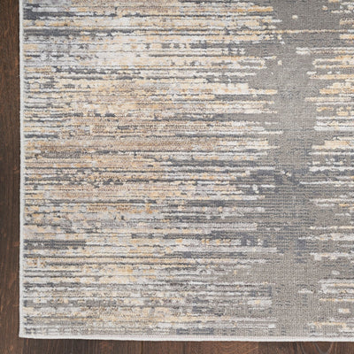 product image for Nourison Home Abstract Hues Grey Gold Modern Rug By Nourison Nsn 099446904553 6 53