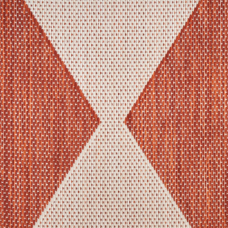 media image for Positano Indoor Outdoor Terracotta Geometric Rug By Nourison Nsn 099446938176 6 261