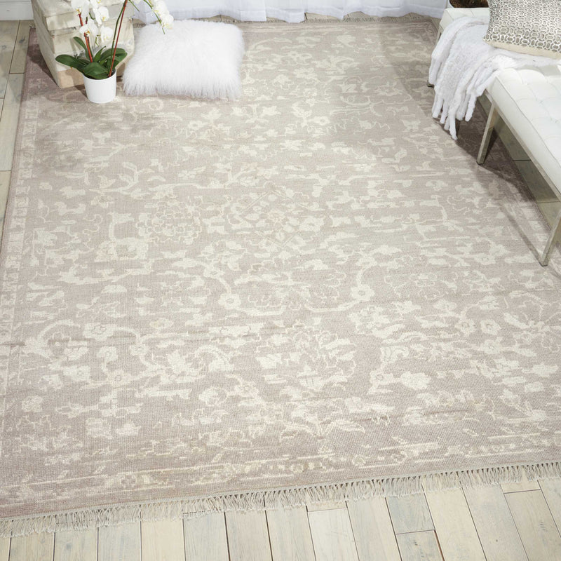 media image for elan hand knotted silver rug by nourison nsn 099446377777 8 242