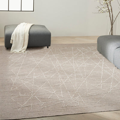 product image for Calvin Klein Wander Taupe Modern Indoor Rug 6 26