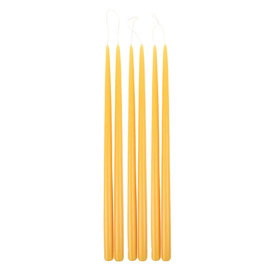 product image for Saffron Taper Candles in Various Sizes 1
