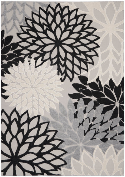 product image of aloha black white rug by nourison 99446829559 redo 1 512