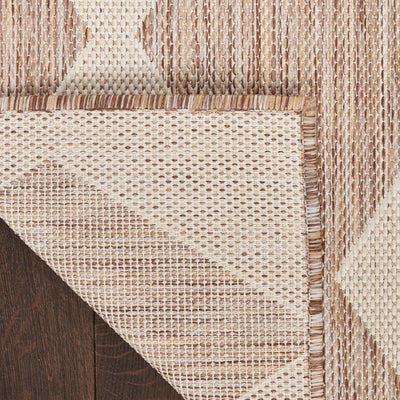 product image for Positano Indoor Outdoor Beige Geometric Rug By Nourison Nsn 099446938299 4 67