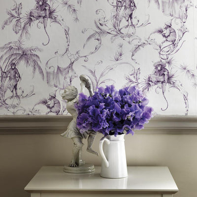 Fontibre Wallpaper Collection by Nina Campbell - Osborne & Little for collection image 48