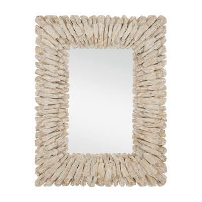 product image for Beachhead Whitewash Rectangular Mirror By Currey Company Cc 1000 0150 1 40