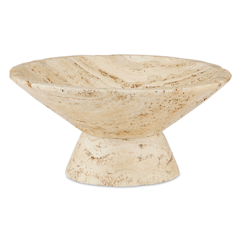 media image for Lubo Travertine Bowl By Currey Company Cc 1200 0811 2 29