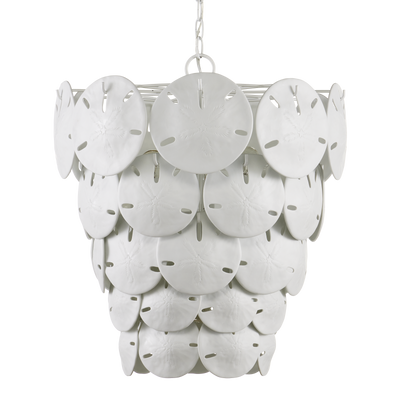 product image for Tulum White Chandelier By Currey Company Cc 9000 1113 2 30