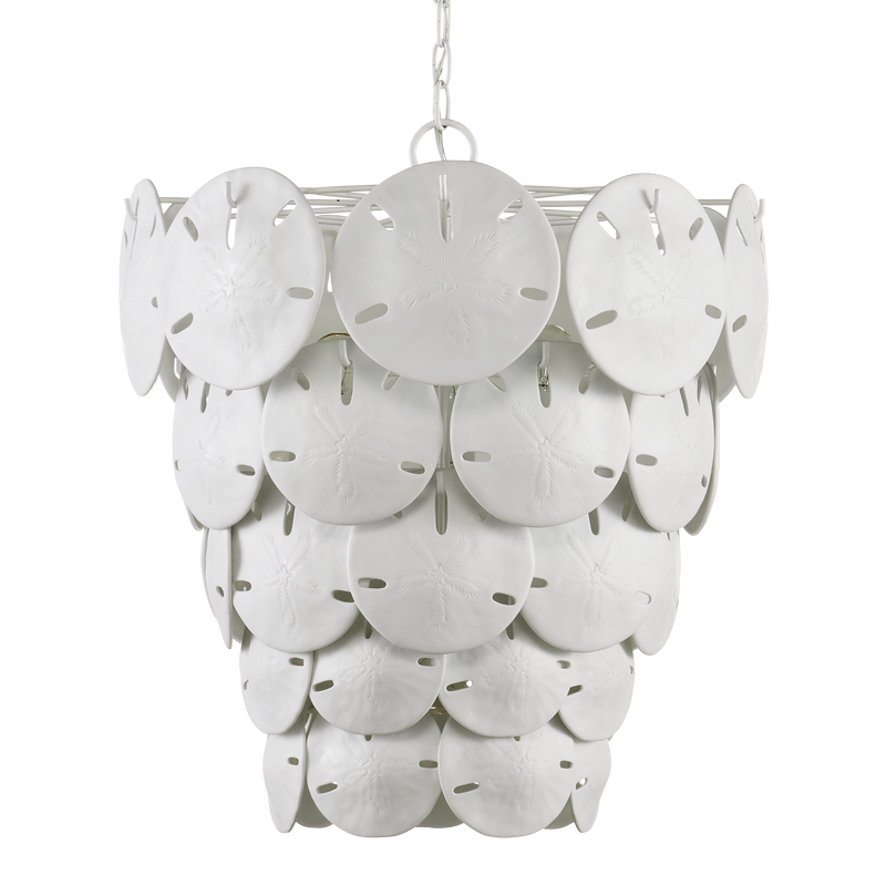 media image for Tulum White Chandelier By Currey Company Cc 9000 1113 2 245