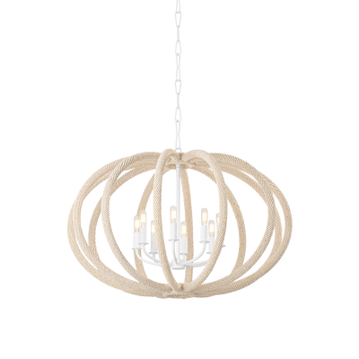 product image of Lewiston 6 Light Chandelier By Hudson Valley Lighting 1208 Wp 1 544