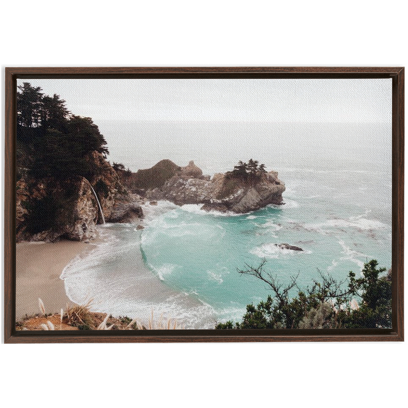 media image for Big Sur Framed Canvas 215