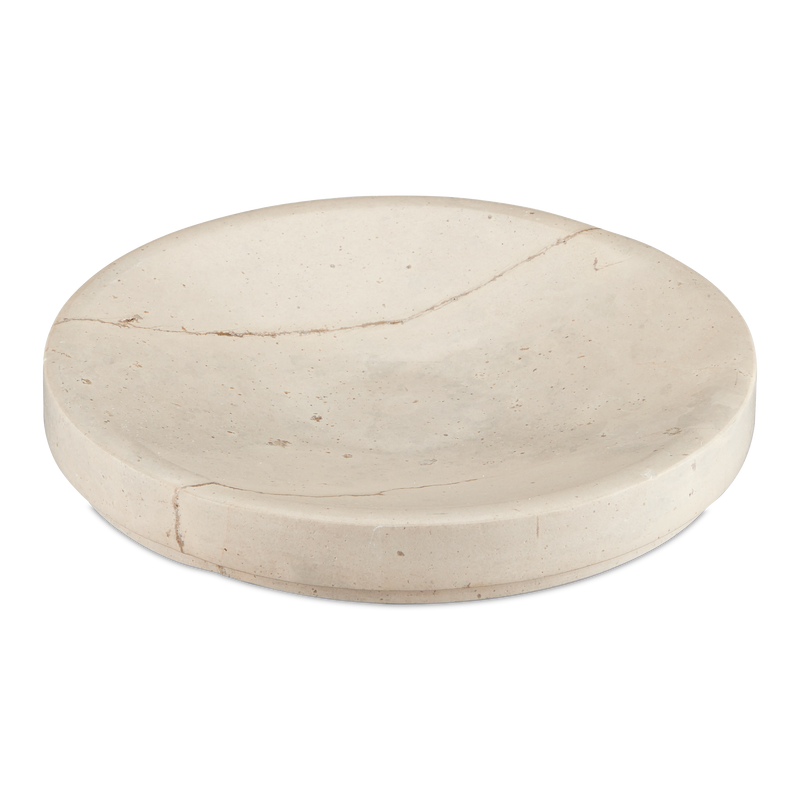 media image for Grecco Marble Low Bowl Set Of 2 By Currey Company Cc 1200 0806 3 245