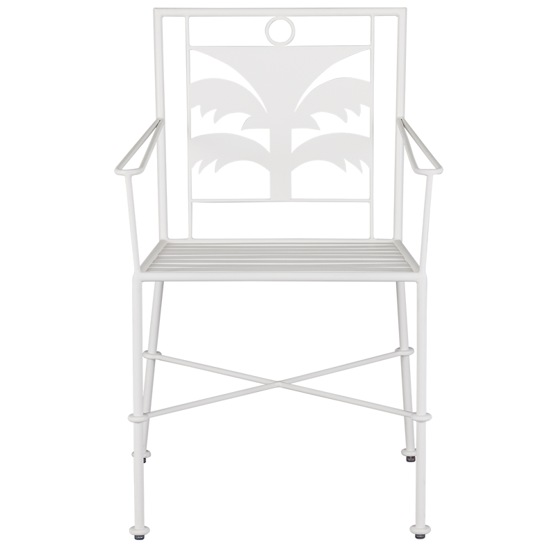 media image for Las Palmas White Armchair By Currey Company Cc 4000 0165 2 273