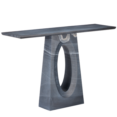 product image of Demi Black Console Table By Currey Company Cc 3000 0258 1 532