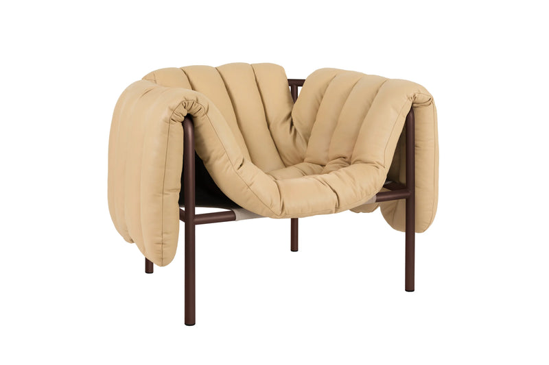 media image for puffy sand leather lounge chair bu hem 20196 9 242